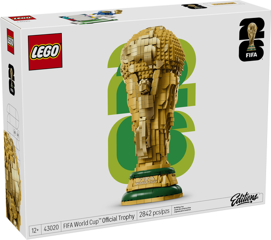 LEGO Editions Football FIFA World Cup Trophy - Treasure Island Toys