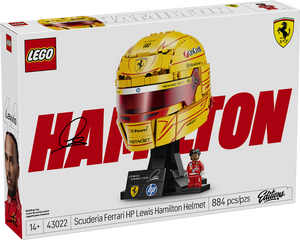 LEGO Editions Sport F1 Helmet Scuderia Ferrari HP Lewis Hamilton - Treasure Island Toys