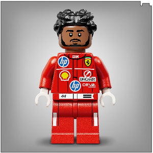LEGO Editions Sport F1 Helmet Scuderia Ferrari HP Lewis Hamilton - Treasure Island Toys