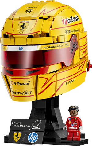 LEGO Editions Sport F1 Helmet Scuderia Ferrari HP Lewis Hamilton - Treasure Island Toys