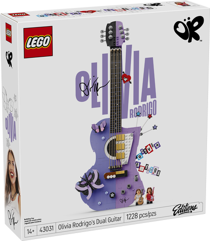 LEGO Editions Music Olivia Rodrigo's Dual Guitar