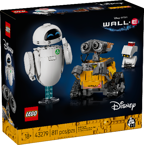 LEGO Disney Pixar WALL-E and EVE - Treasure Island Toys