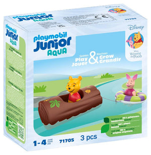 Playmobil Junior Aqua Winnie & Piglet's Water Adventure - Treasure Island Toys