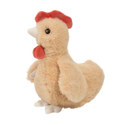 Douglas Cuddle Chicken Rickie, Mini Soft - Treasure Island Toys