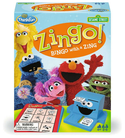 ThinkFun Zingo Sesame Street - Treasure Island Toys