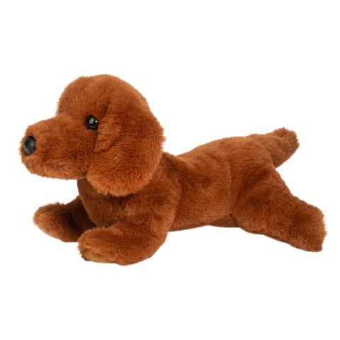 Douglas Cuddle Dog Delanie Dachshund, Soft - Treasure Island Toys