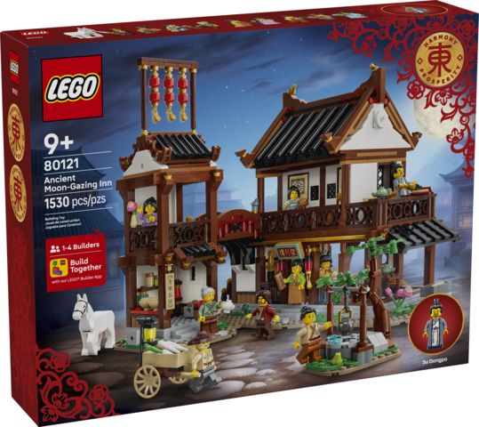 LEGO Spring Festival Ancient Moon Gazing Inn - Treasure Island Toys