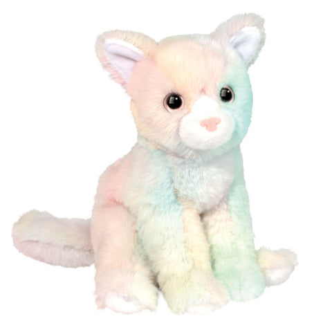 Douglas Cuddle Cat Pixie Rainbow, Mini Soft