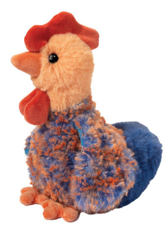 Douglas Cuddle Blue Lace Chicken Chantillie, Mini Soft