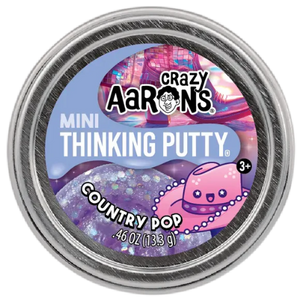 Crazy Aaron's Thinking Putty Mini - Country Pop - Treasure Island Toys