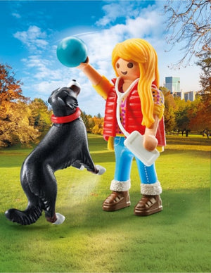Playmobil My Life Pet Collectibles Woman with Mountain Dog - Treasure Island Toys