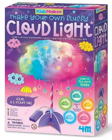 4M Art Make Your Own Fluffy Cloud Light - Treasure Island Toys