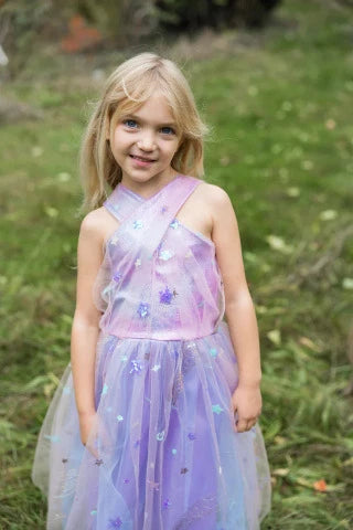 Great Pretenders Dress - Ombre Eras Dress, Size 5-6 - Treasure Island Toys