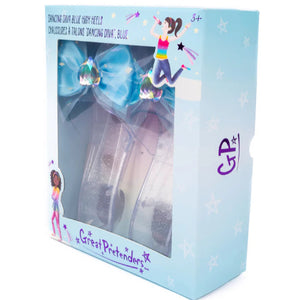 Great Pretenders Shoes - Dancing Diva, Blue - Treasure Island Toys