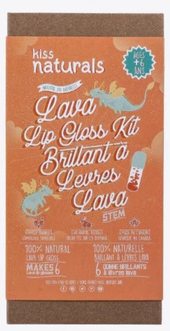 Kiss Naturals DIY Lava Lip Gloss Kit - Treasure Island Toys