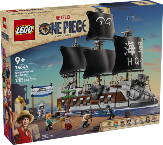 LEGO One Piece Garp's Marine Battleship