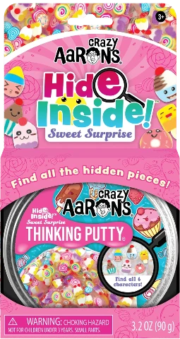 Aaron's Thinking Putty World Hide Inside - Sweet Surprise - Treasure Island Toys
