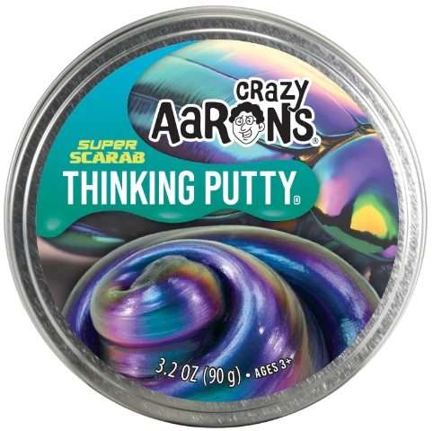 Aaron's Thinking Putty World Super Illusions - Super Scarab - Treasure Island Toys