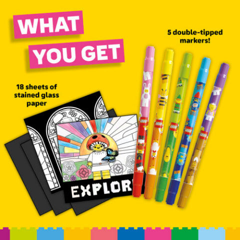 Klutz LEGO Stained Glass Art - Treasure Island Toys