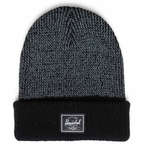 Herschel Elmer Reflective Kids Beanie Black - Treasure Island Toys