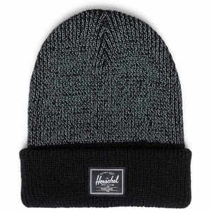 Herschel Elmer Reflective Kids Beanie Black - Treasure Island Toys