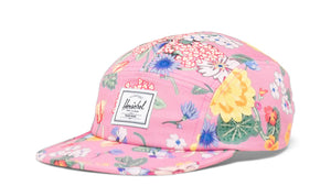 Herschel Glendale Kids UV Cap Paper Garden Strawberry Moon