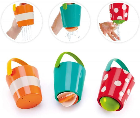 Hape Bath Happy Buckets - Treasure Island Toys