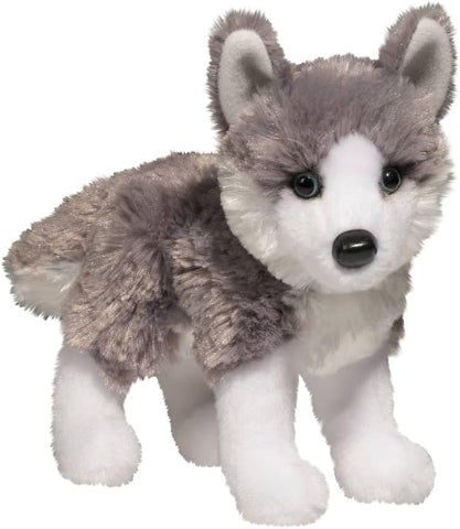 Douglas Cuddle Dog Nikita Husky, Mini Soft - Treasure Island Toys