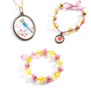 Djeco Art Kit Beads- Pearls and Flowers - Treasure Island Toys