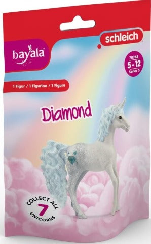 Schleich Bayala Collectible Unicorns, Series 5 Crystals - Treasure Island Toys