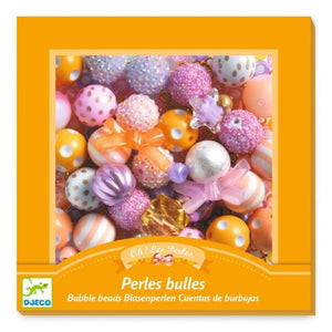 Djeco Art Kit Beads - Bubble Beads, Gold - Treasure Island Toys