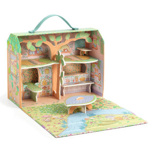 Djeco Tinyly - Sylvia & Fox's House - Treasure Island Toys