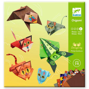 Djeco Art Kit - Origami, Jumping Animals