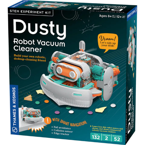 Thames & Kosmos Dusty Robot Vacuum Cleaner - Treasure Island Toys