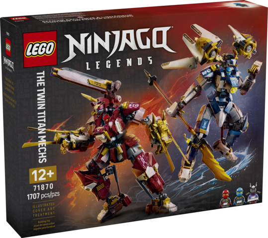 LEGO Ninjago Twin Titan Mechs