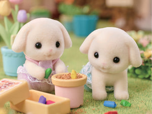 Calico Critters Twins - Flora Rabbit - Treasure Island Toys