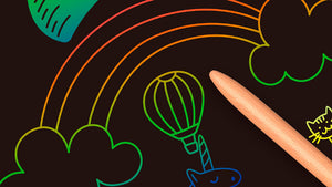 MierEdu LCD Doodle Board Unicorn - Treasure Island Toys