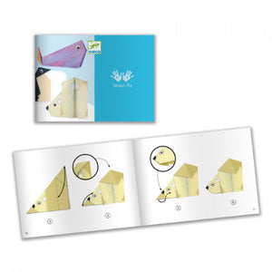 Djeco Art Kit - Origami, Polar Animals - Treasure Island Toys