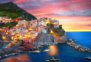 Eurographics Puzzle Manarola at Dusk, 1000 Piece