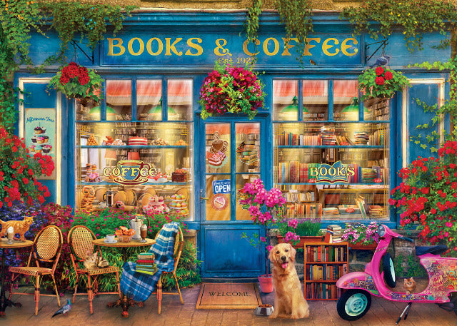 Eurographics Puzzle Books & Coffee, 1000 Piece