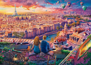 Eurographics Puzzle Paris Rooftop, 1000 Piece