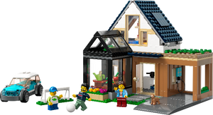 LEGO City Family House & Electric Car - Treasure Island Toys