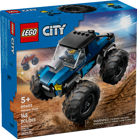 LEGO City Great Vehicles Blue Monster Truck - Treasure Island Toys