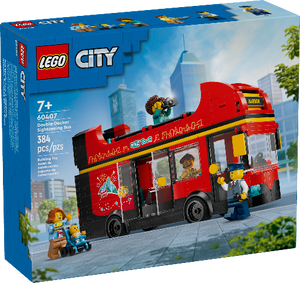 LEGO City Great Vehicles Red Double-Decker Sightseeing Bus - Treasure Island Toys