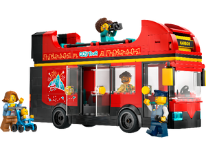 LEGO City Great Vehicles Red Double-Decker Sightseeing Bus - Treasure Island Toys