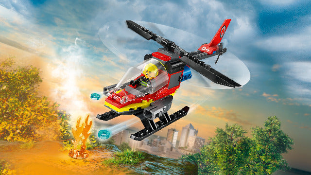 LEGO City Fire Rescue Helicopter - Treasure Island Toys