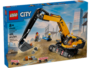 LEGO City Big Vehicles Yellow Construction Excavator - Treasure Island Toys