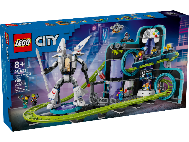 LEGO City Robot World Roller-Coaster Park - Treasure Island Toys