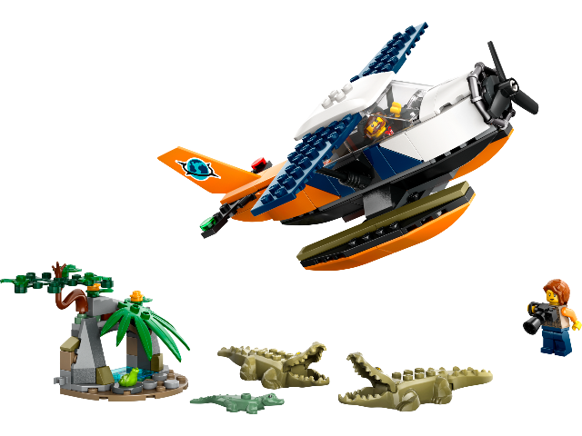 LEGO City Jungle Explorer Water Plane - Treasure Island Toys