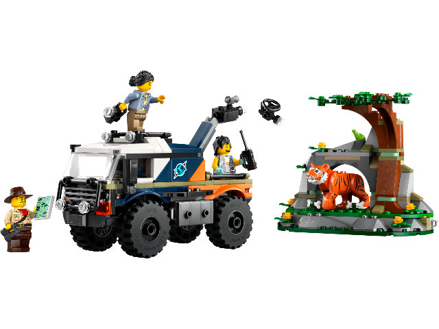 LEGO City Jungle Explorer Off-Road Truck - Treasure Island Toys